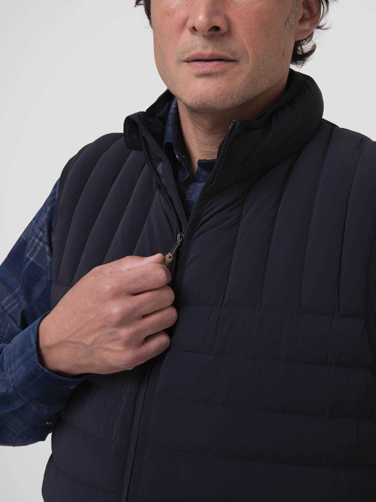 Chaqueta Sin Mangas Nylon Hombre Journey Café Rockford