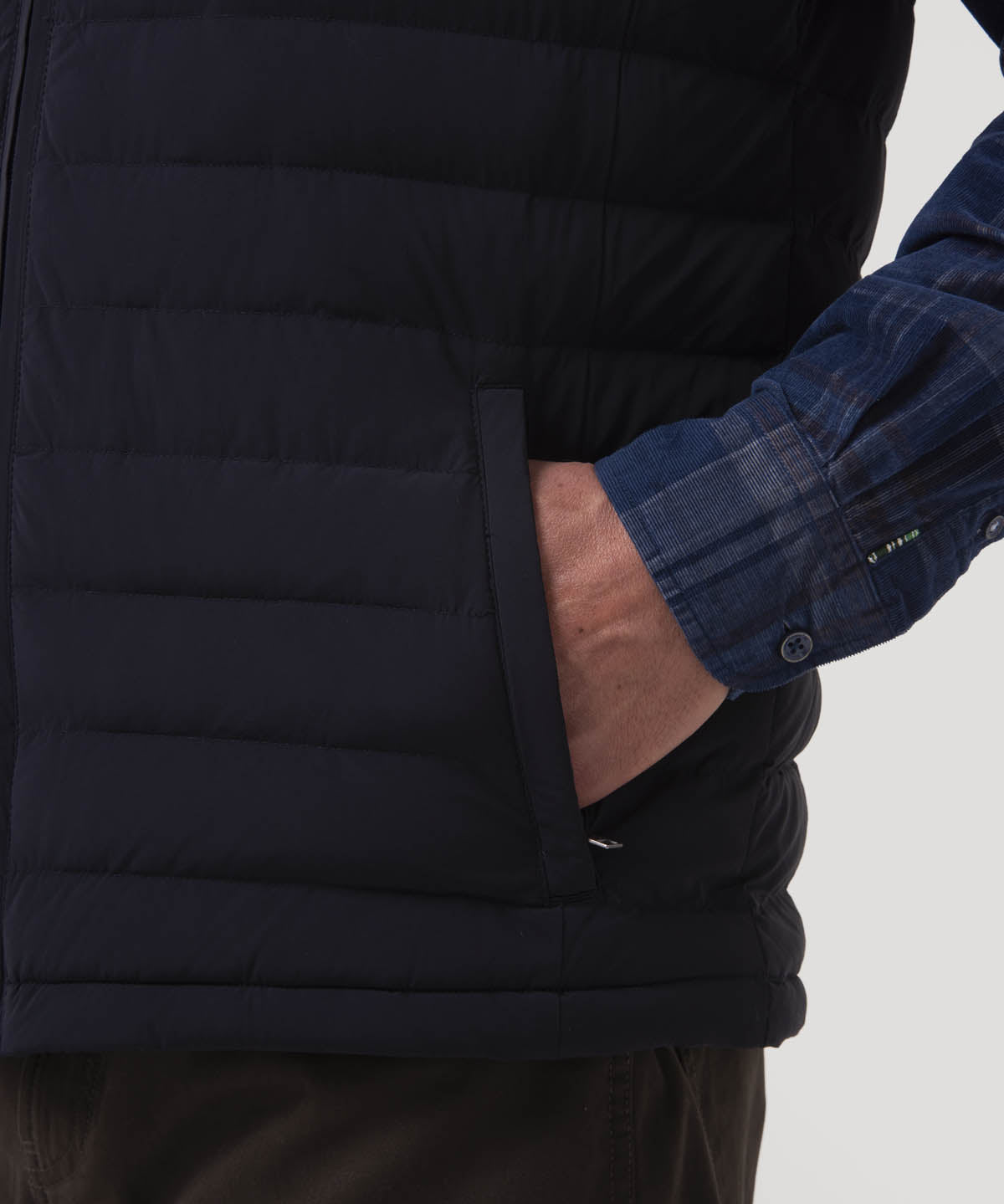 Chaqueta Sin Mangas Nylon Hombre Journey Café Rockford