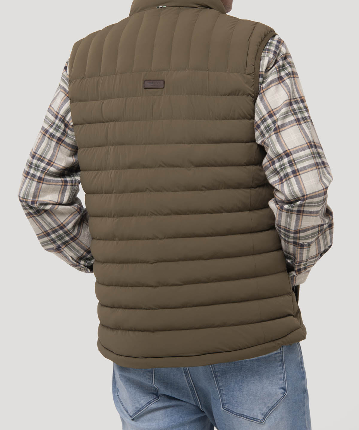 Chaqueta Sin Mangas Nylon Hombre Journey Café Rockford