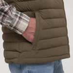 Chaqueta Sin Mangas Nylon Hombre Journey Café Rockford