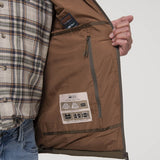 Chaqueta Sin Mangas Nylon Hombre Journey Café Rockford