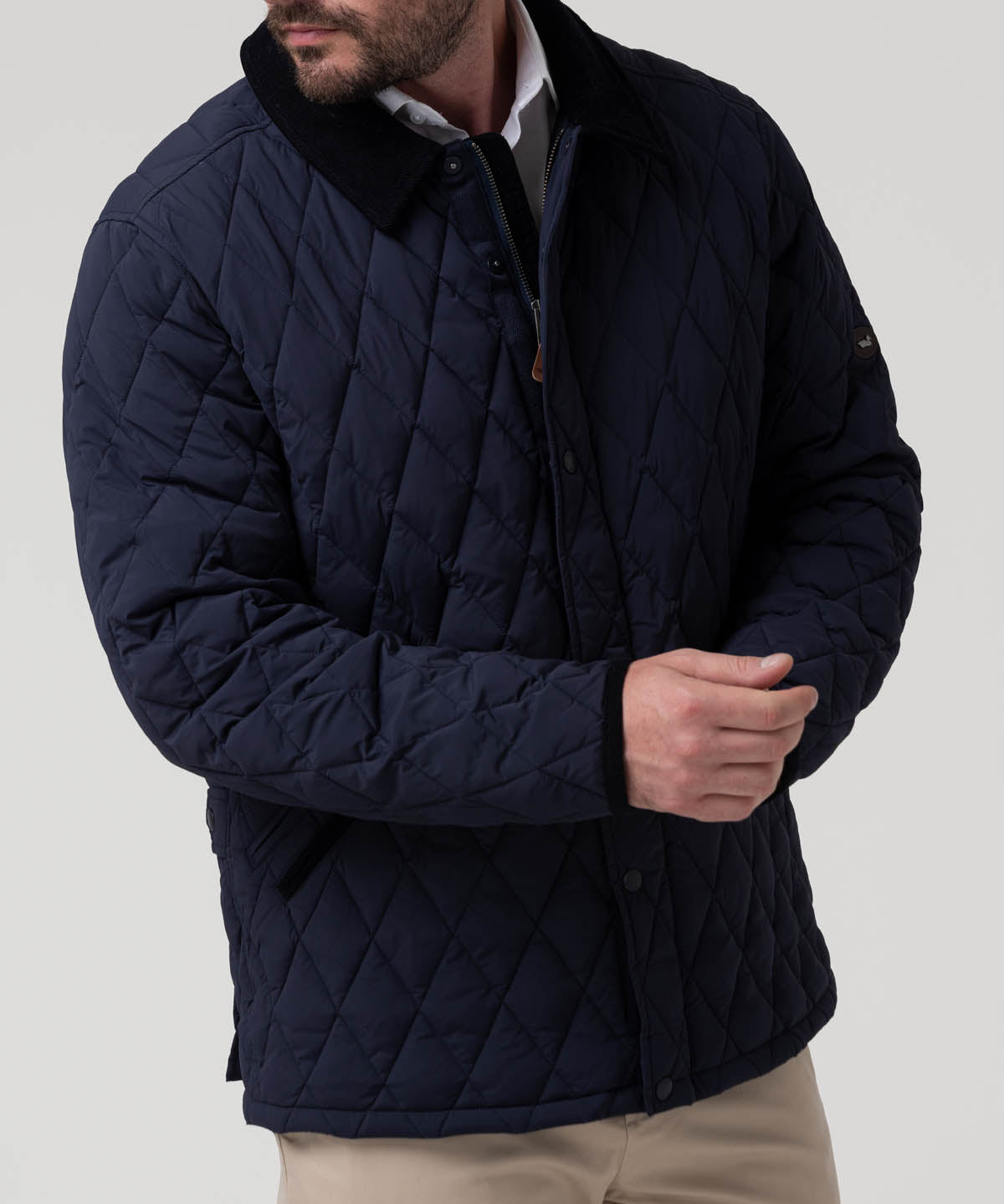 Parka Thermore Hombre Newport Azul Rockford