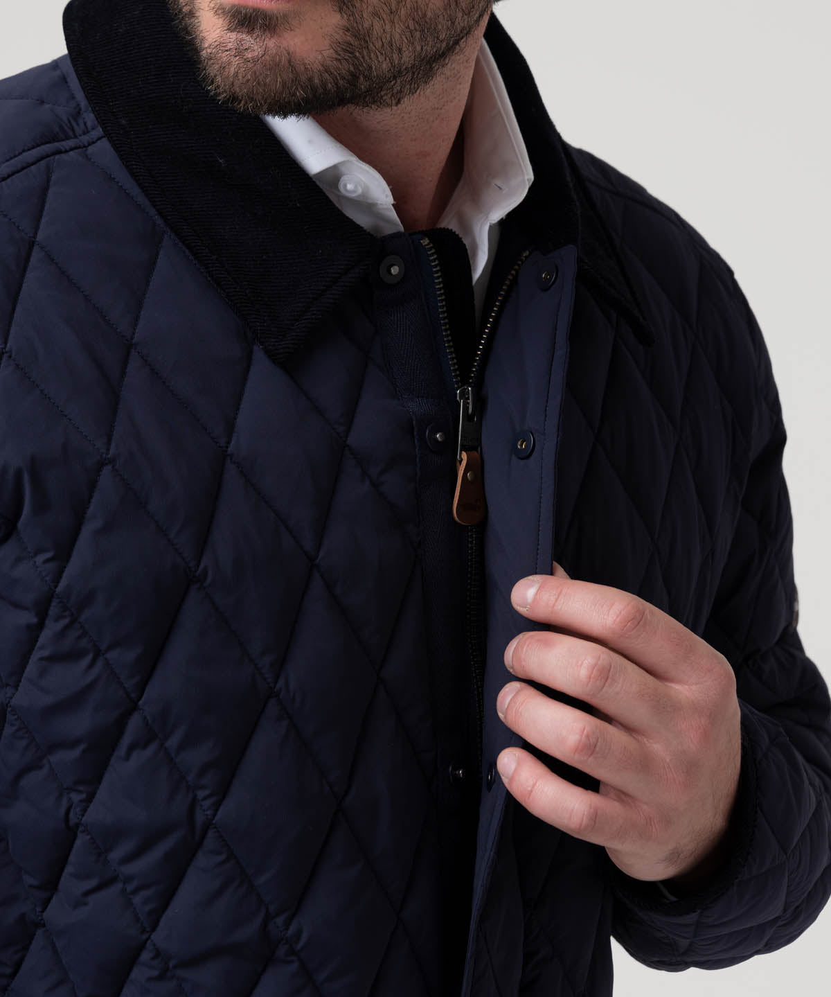 Parka Thermore Hombre Newport Azul Rockford
