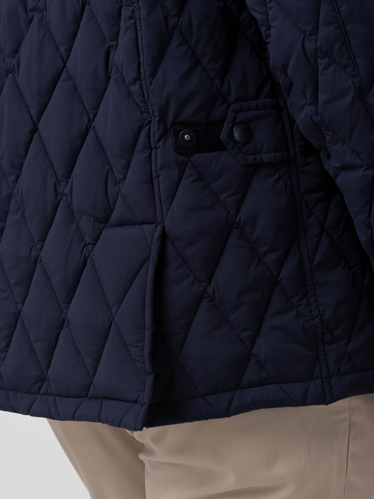 Parka Nylon Hombre Newport Azul Rockford