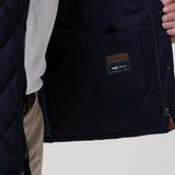 Parka Nylon Hombre Newport Azul Rockford