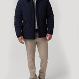 Parka Nylon Hombre Newport Azul Rockford