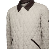 Parka Nylon Hombre Newport Crema Rockford