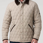 Parka Nylon Hombre Newport Crema Rockford