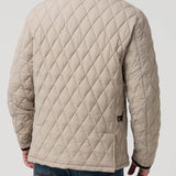 Parka Nylon Hombre Newport Crema Rockford
