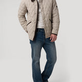 Parka Nylon Hombre Newport Crema Rockford