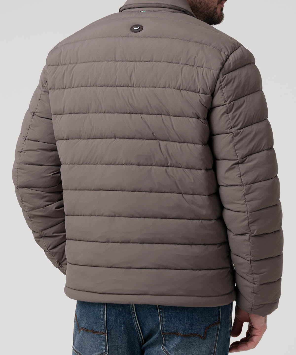 Parka Nylon Hombre Exeter Gris Rockford