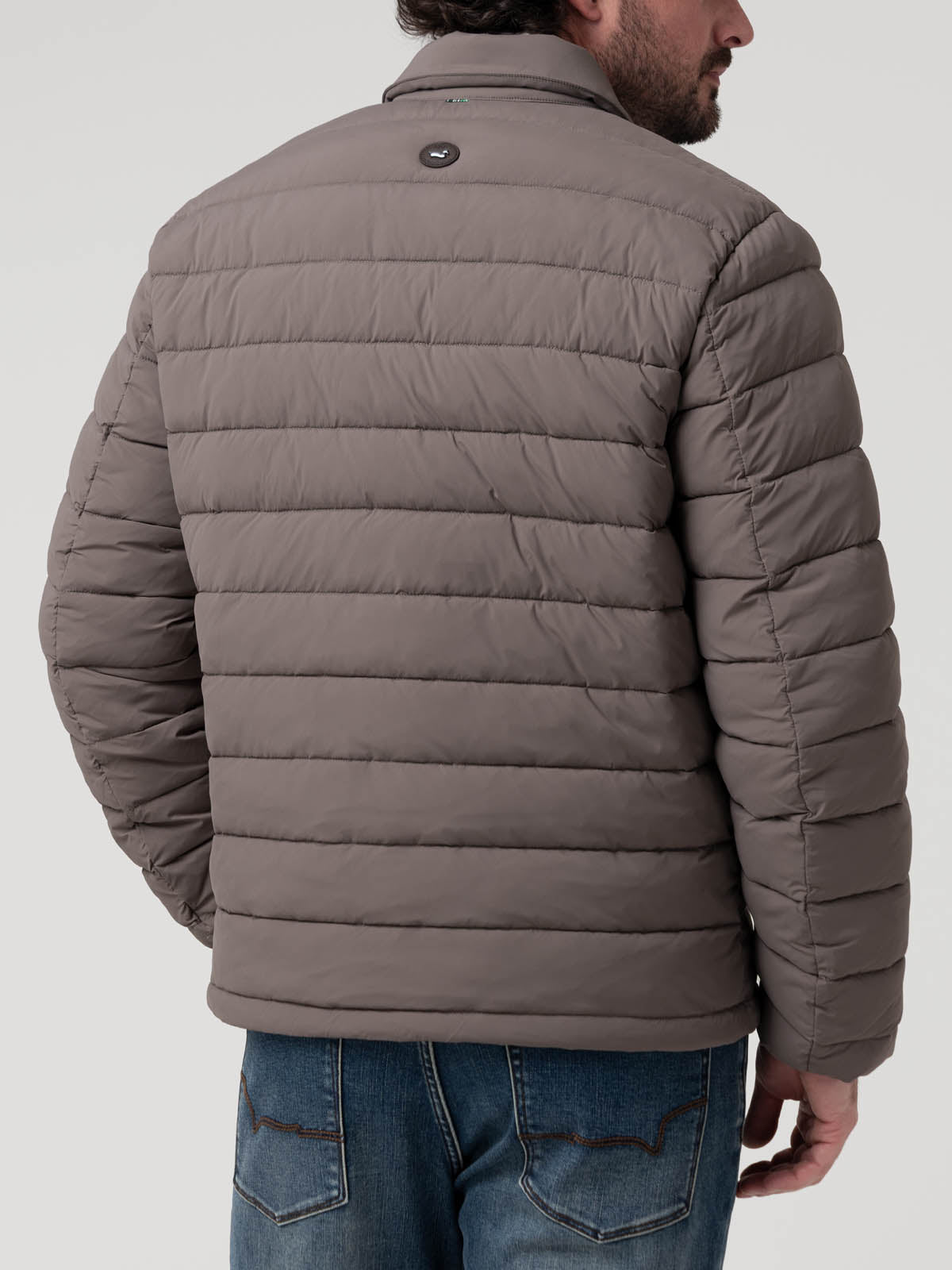 Parka Nylon Hombre Exeter Gris Rockford