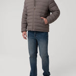 Parka Nylon Hombre Exeter Gris Rockford