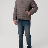 Parka Nylon Hombre Exeter Gris Rockford