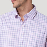 Camisa Smart Travel Hombre Latitude Rosado Rockford