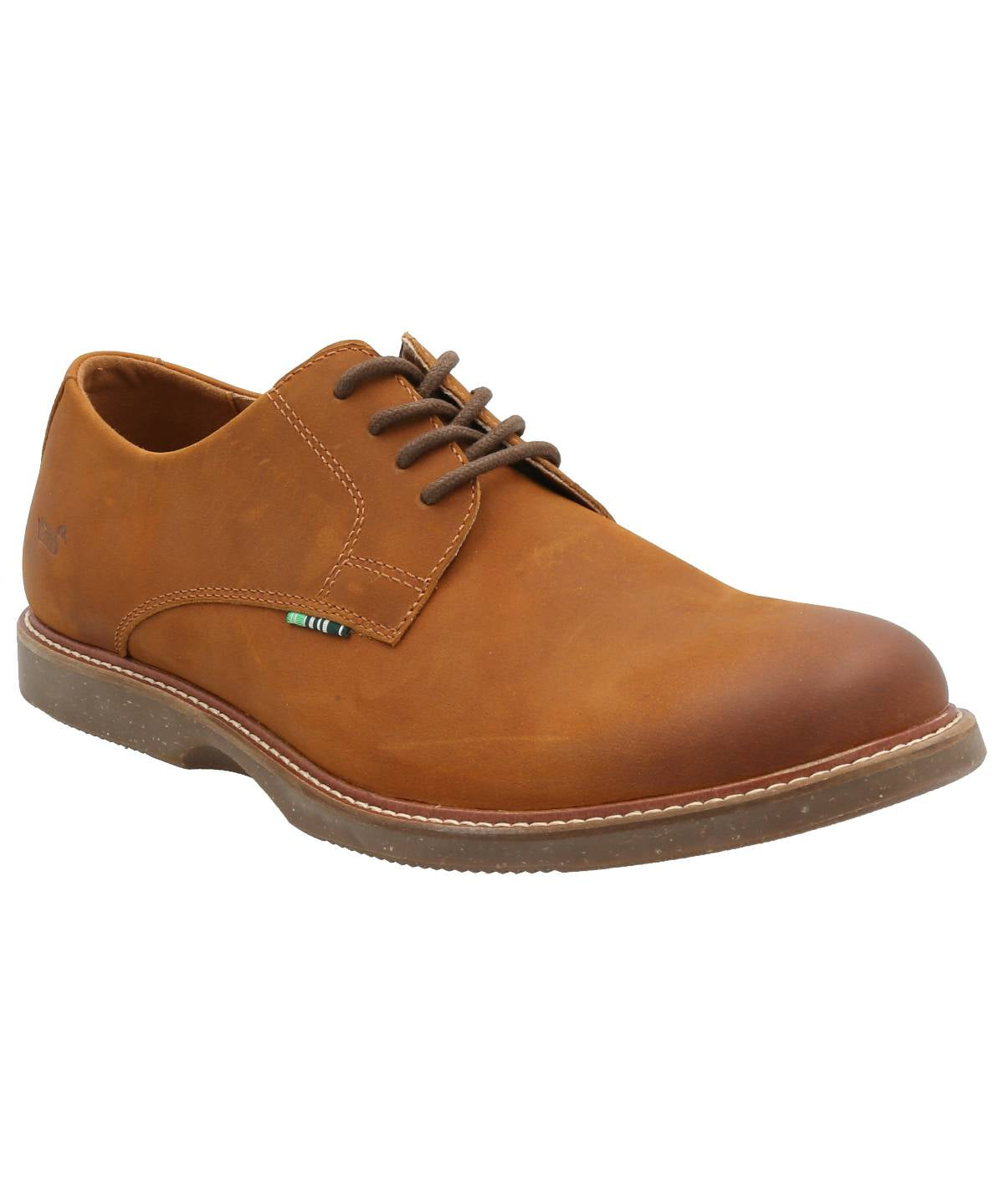Zapato Cuero Hombre Osaco Café Claro Rockford
