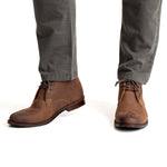 Botín Cuero Hombre Smith I Café Rockford