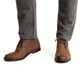 Botín Cuero Hombre Smith I Café Rockford