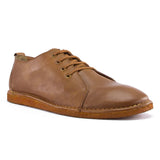 Zapato Cuero Hombre Aren Café Claro Rockford