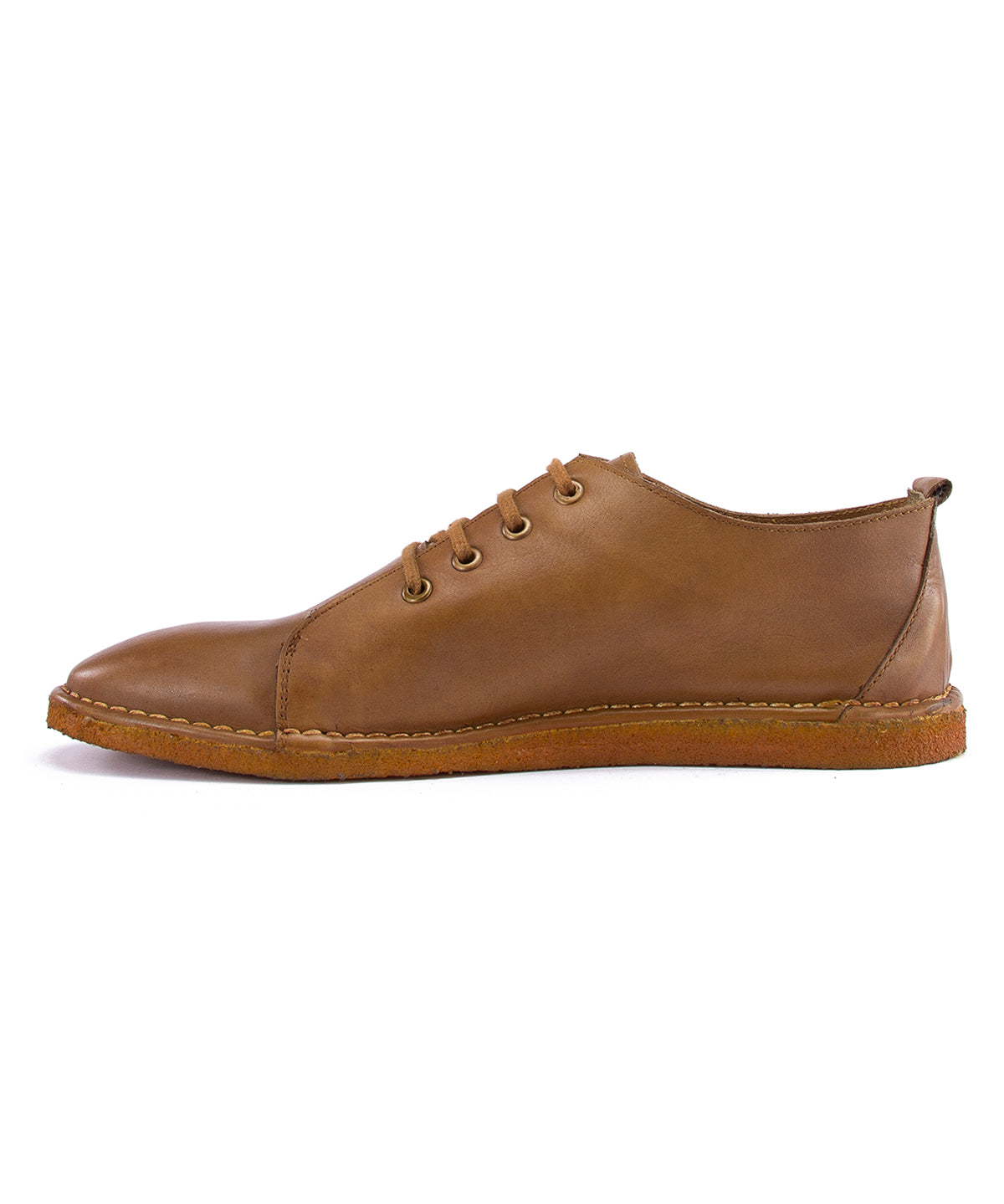 Zapato Cuero Hombre Aren Café Claro Rockford