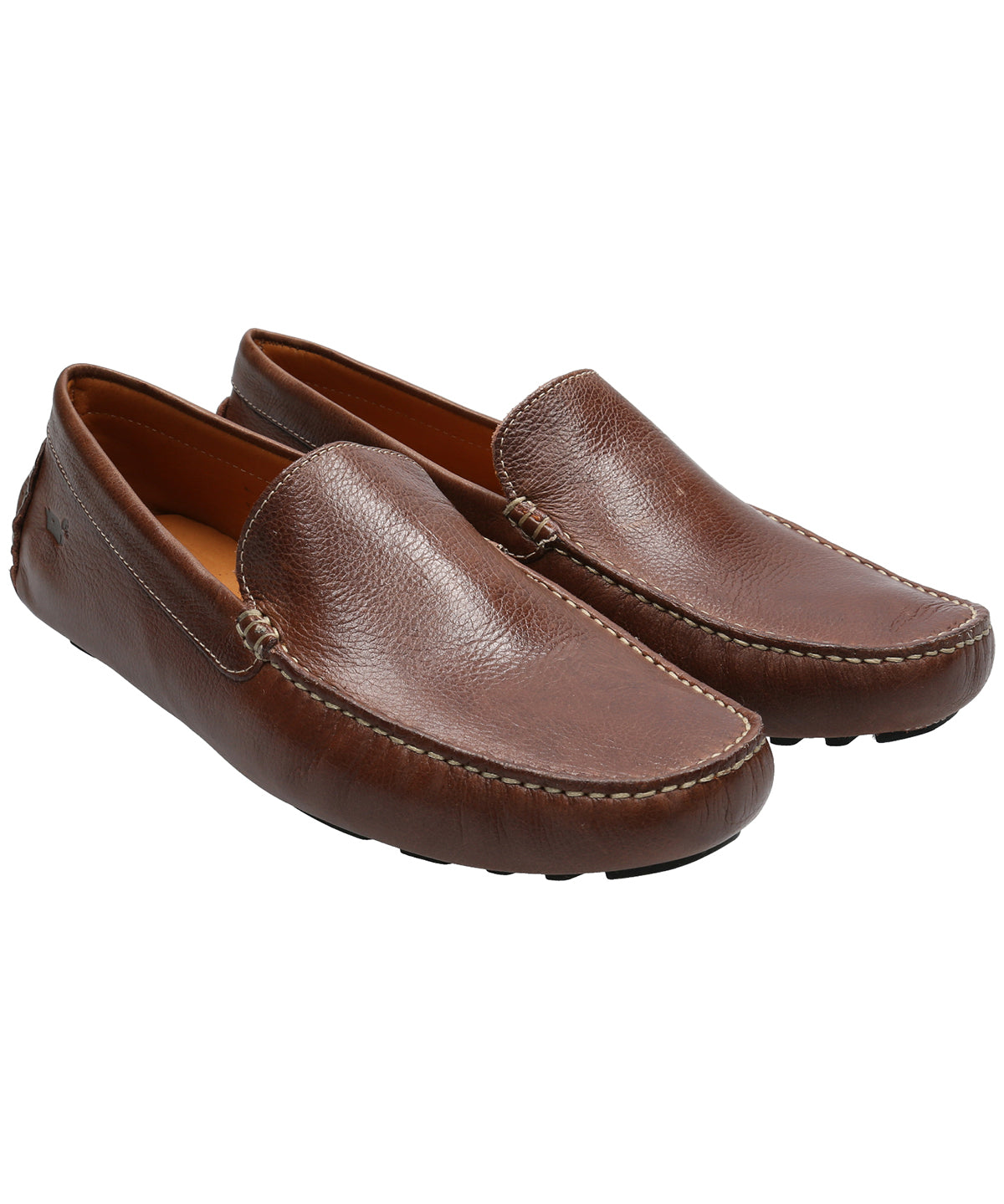 Mocasín Cuero Hombre Austin Café Rockford