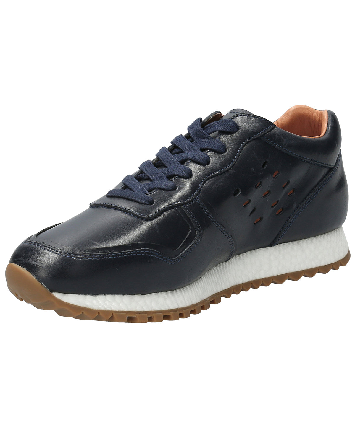 Zapatilla Cuero Hombre Graig Azul Rockford