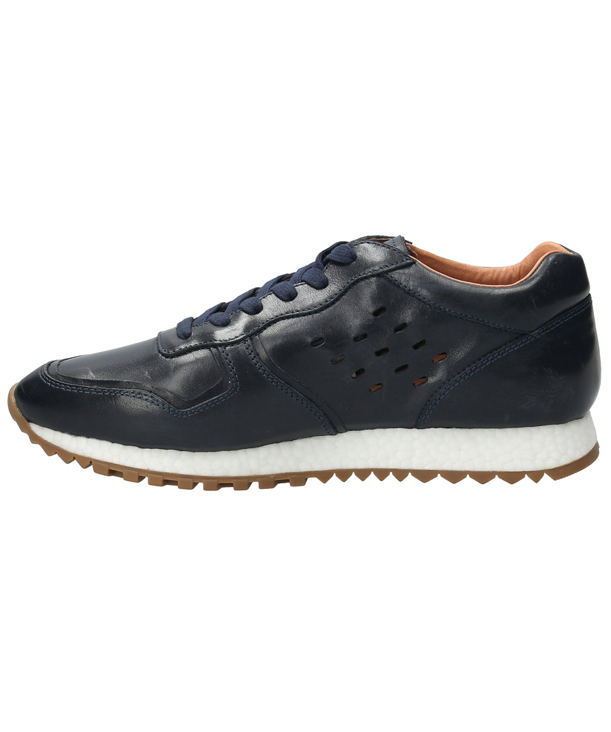 Zapatilla Cuero Hombre Graig Azul Rockford