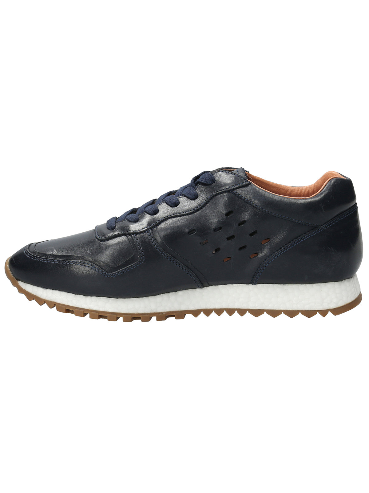 Zapatilla Cuero Hombre Graig Azul Rockford