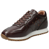 Zapatilla Cuero Hombre Graig Café Oscuro Rockford