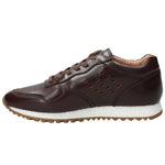 Zapatilla Cuero Hombre Graig Café Oscuro Rockford