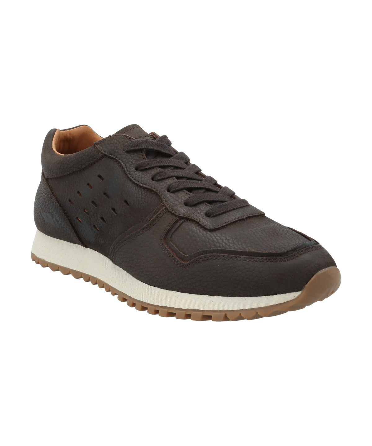 Zapatilla Cuero Hombre Graig Chocolate Rockford