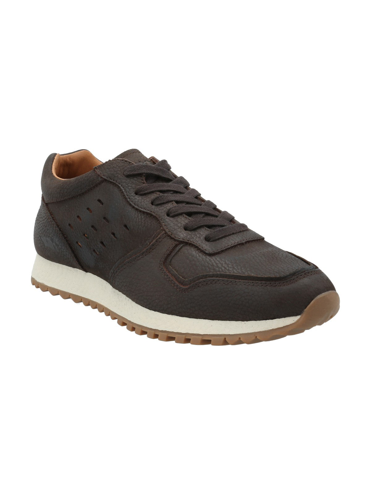 Zapatilla Cuero Hombre Graig Chocolate Rockford