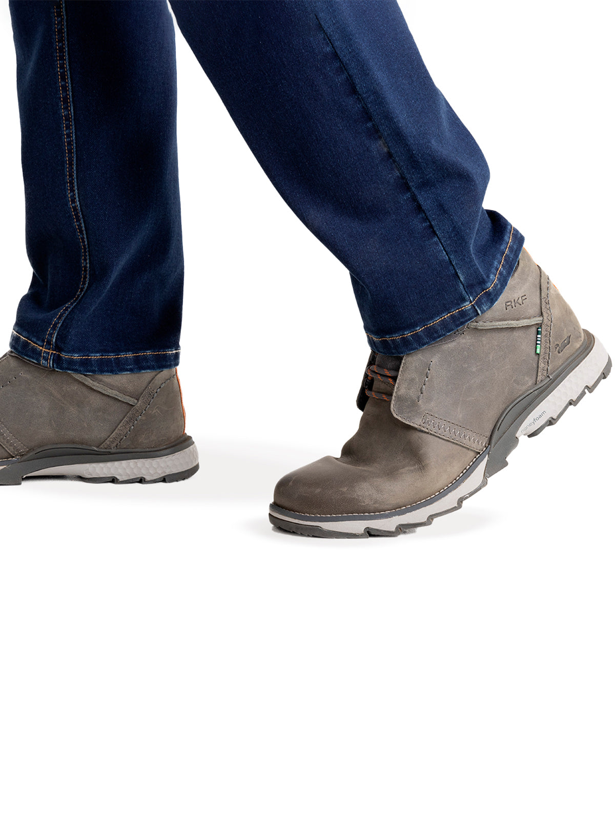 Botín Cuero Hombre Shuksan Gris Rockford