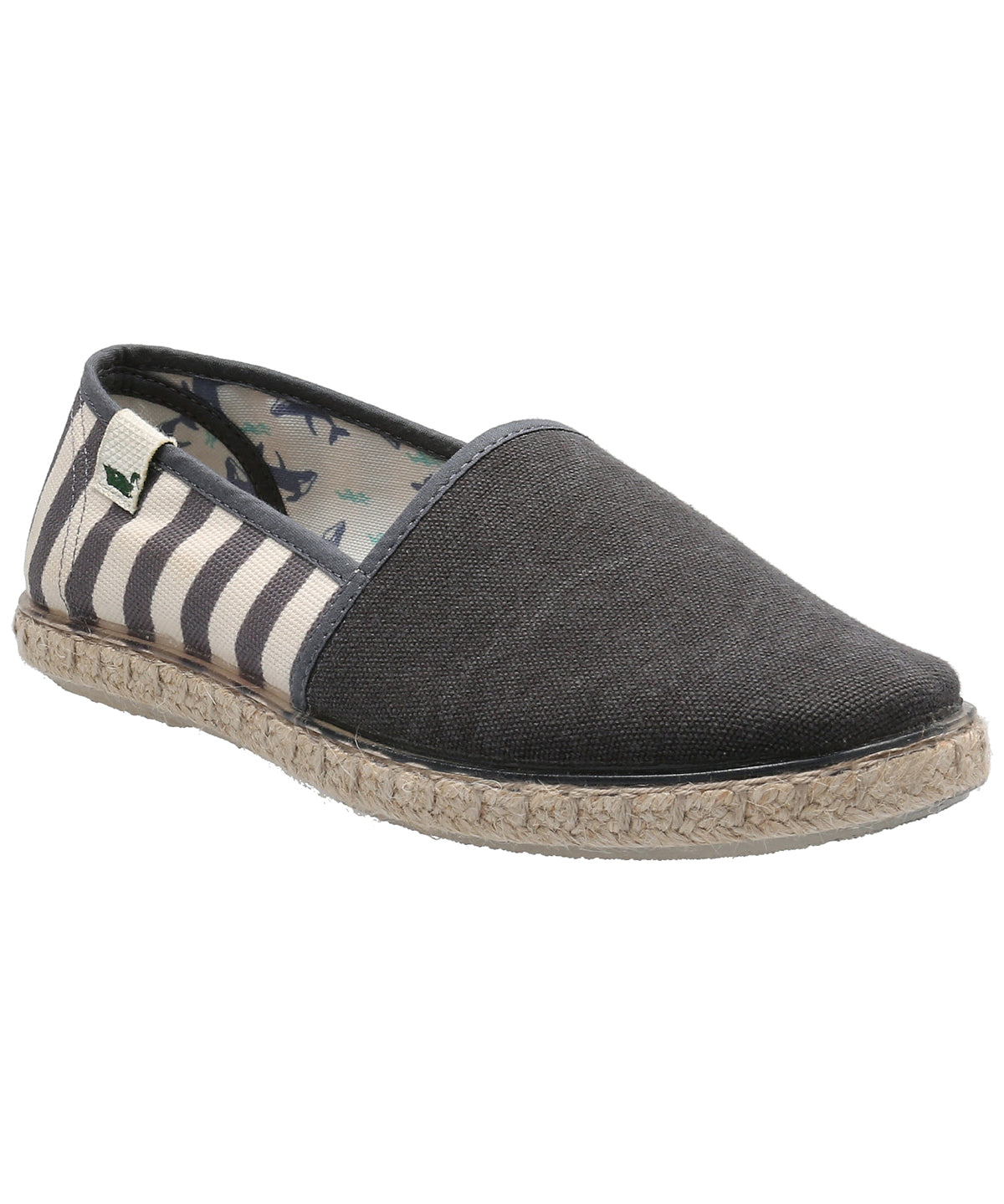 Alpargata Algodón Orgánico Hombre Maya Gris Rockford