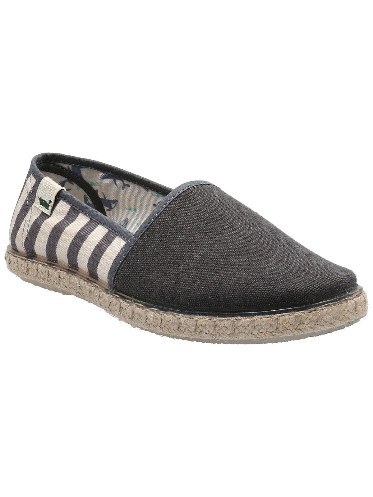 Alpargata Algodón Orgánico Hombre Maya Gris Rockford