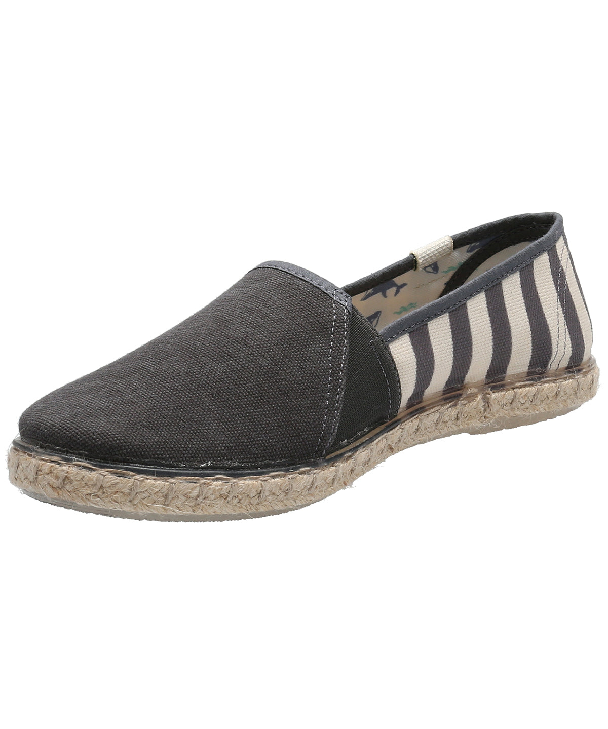 Alpargata Algodón Orgánico Hombre Maya Gris Rockford