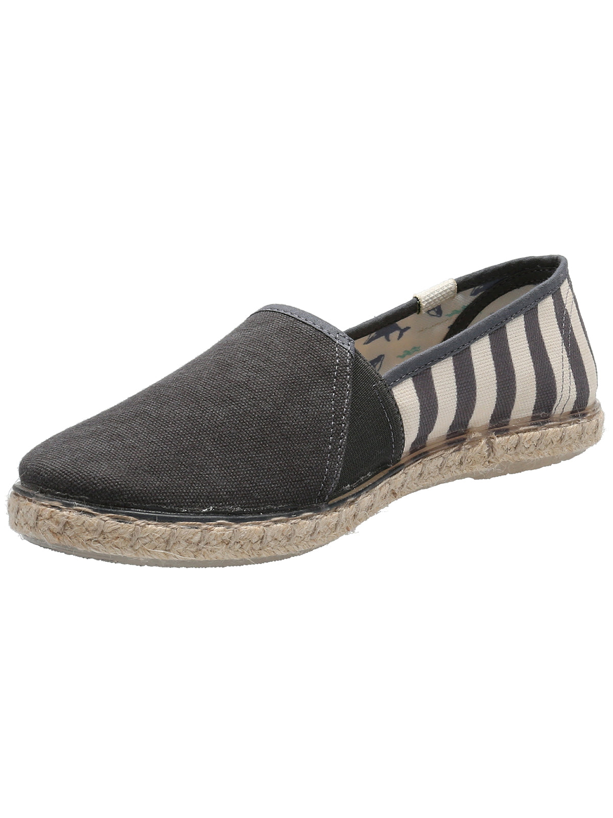 Alpargata Algodón Orgánico Hombre Maya Gris Rockford