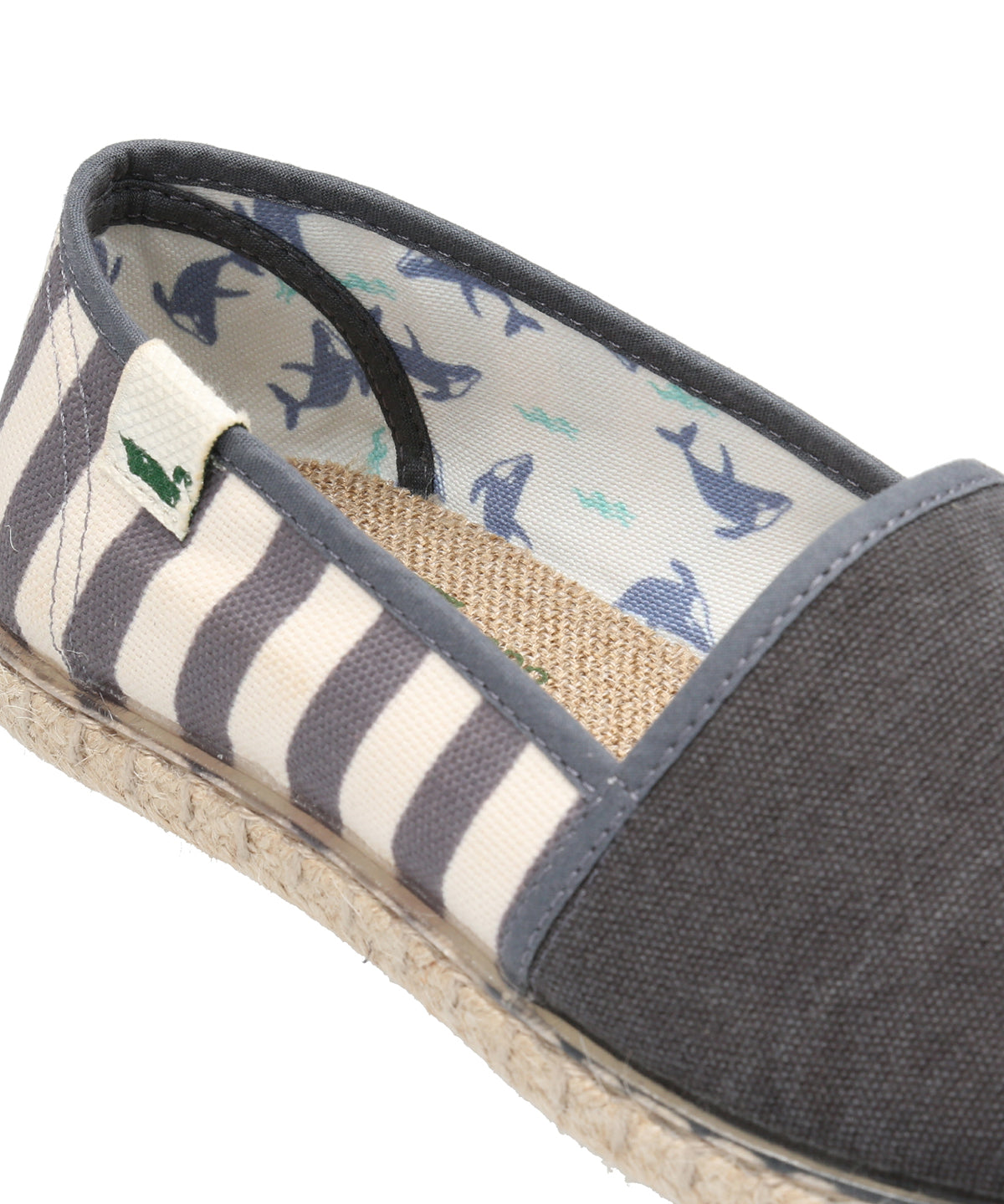 Alpargata Algodón Orgánico Hombre Maya Gris Rockford