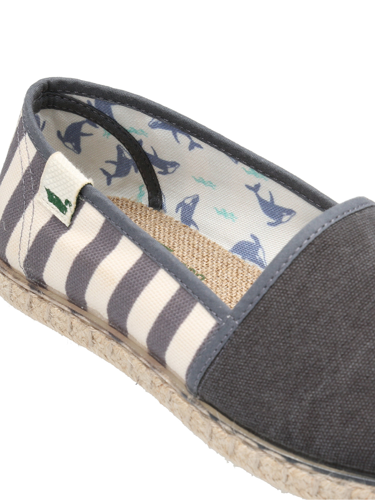 Alpargata Algodón Orgánico Hombre Maya Gris Rockford