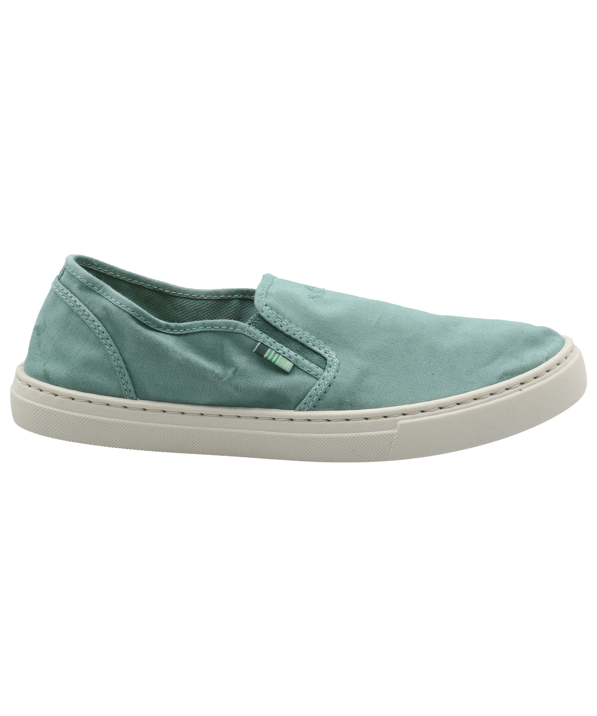 Zapatilla Algodón Orgánico Hombre Kea Verde Rockford