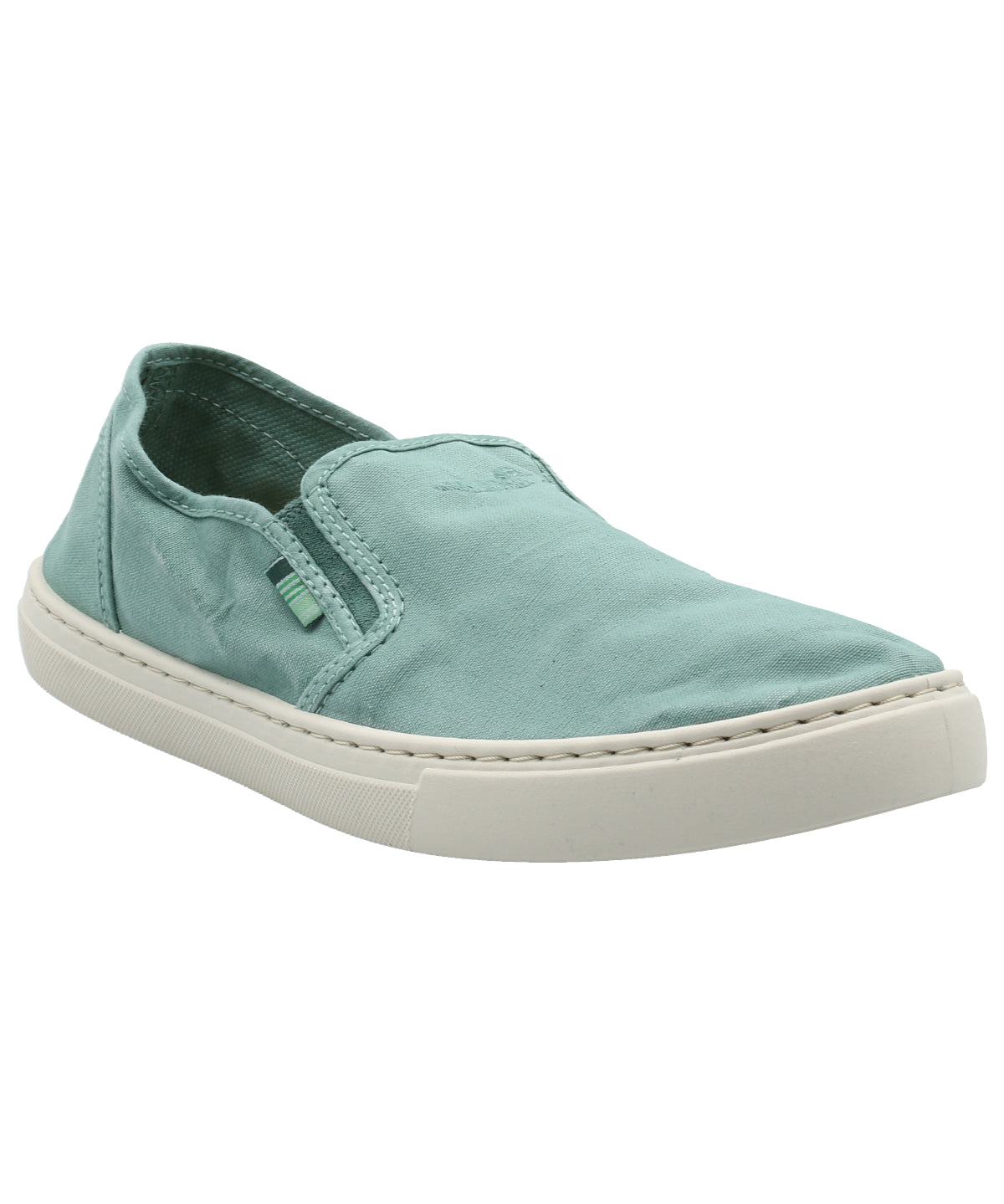 Zapatilla Algodón Orgánico Hombre Kea Verde Rockford