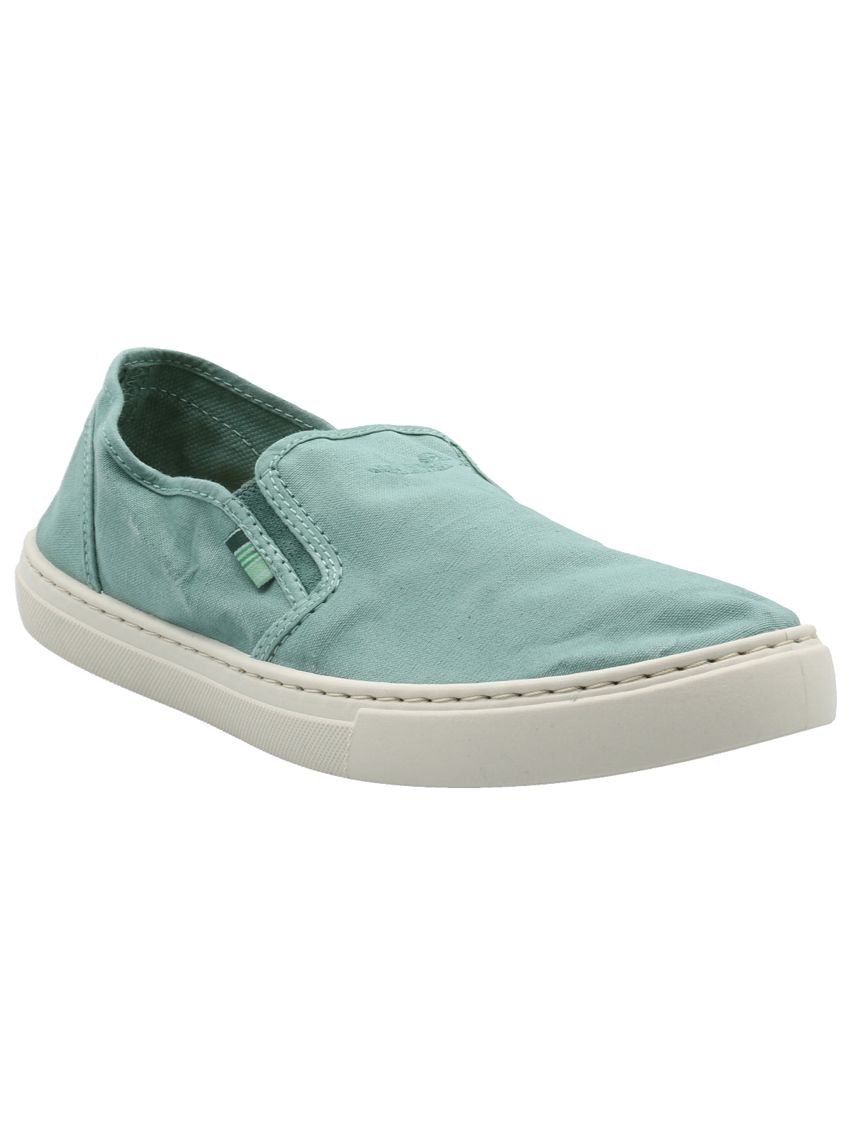 Zapatilla Algodón Orgánico Hombre Kea Verde Rockford