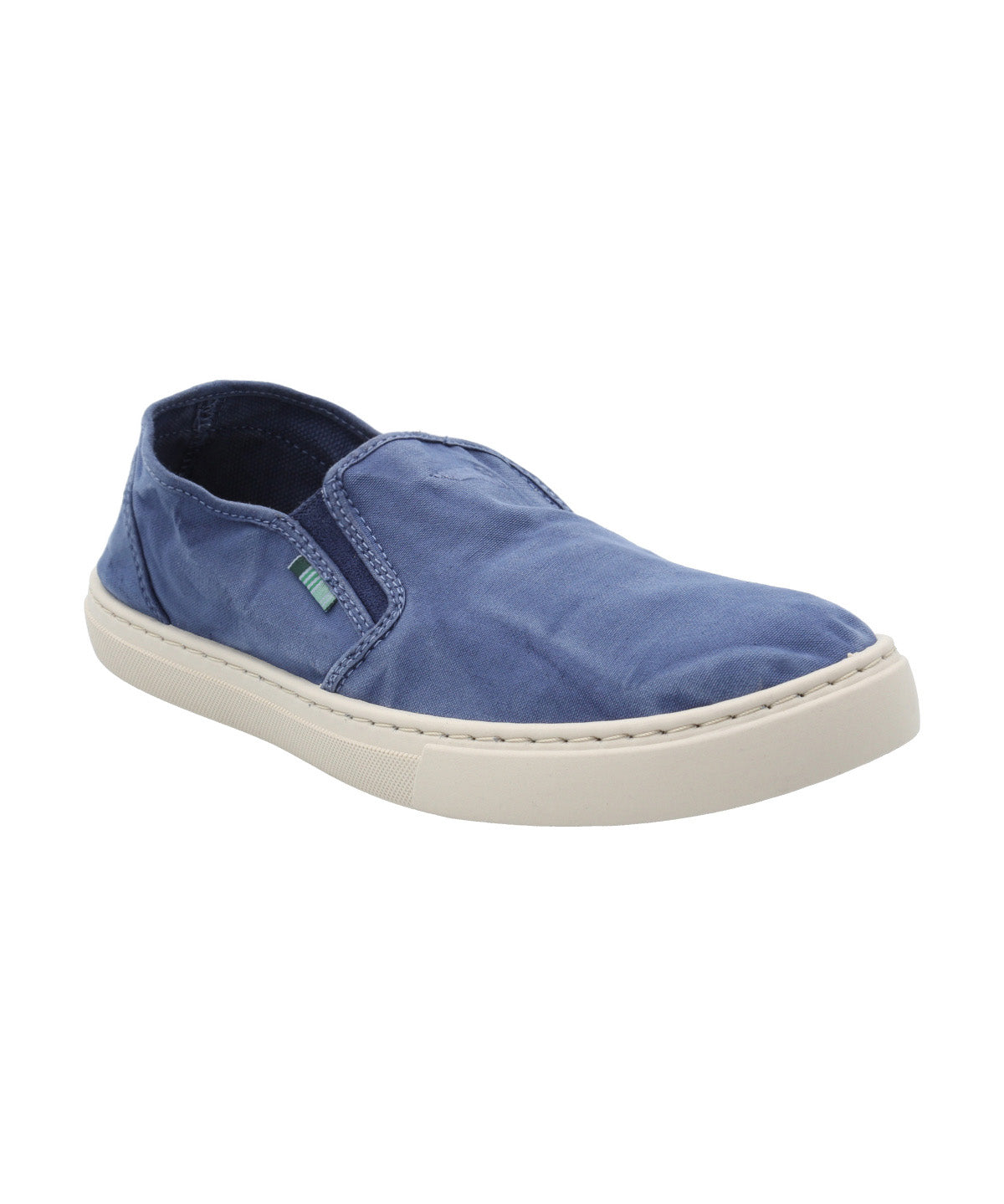 Zapatilla Algodón Orgánico Hombre Kea Azul Rockford