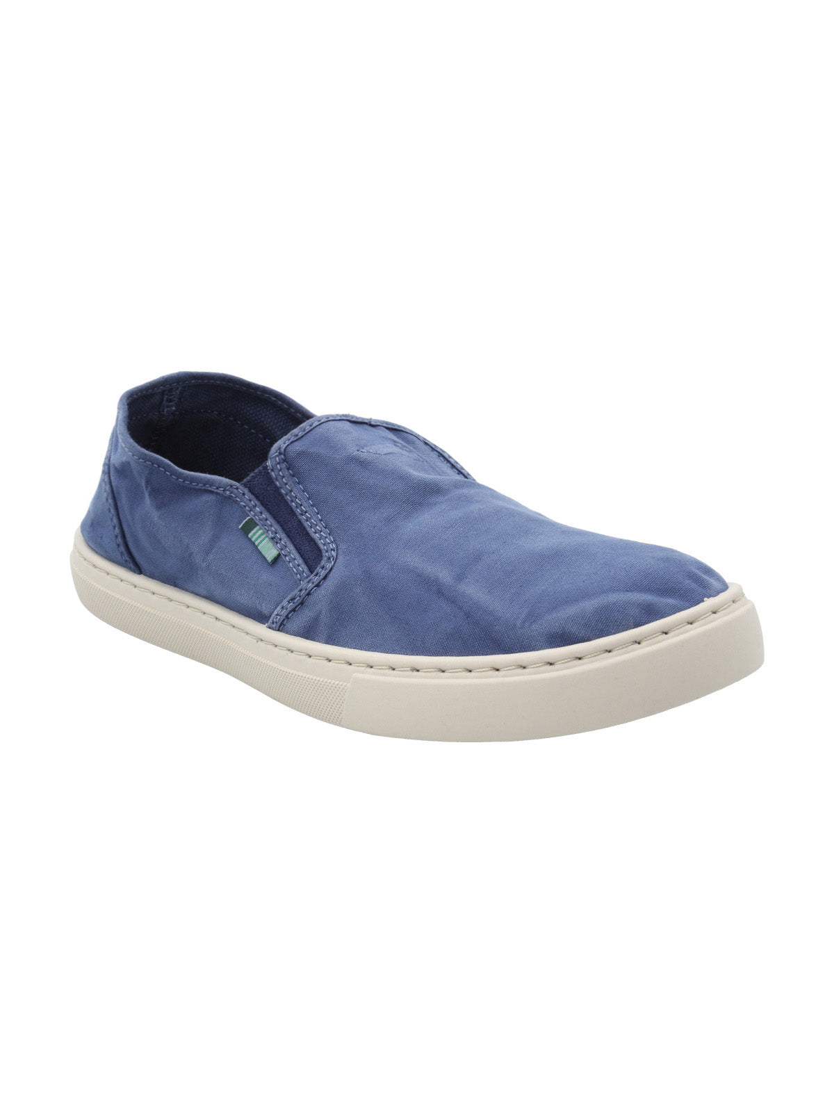 Zapatilla Algodón Orgánico Hombre Kea Azul Rockford