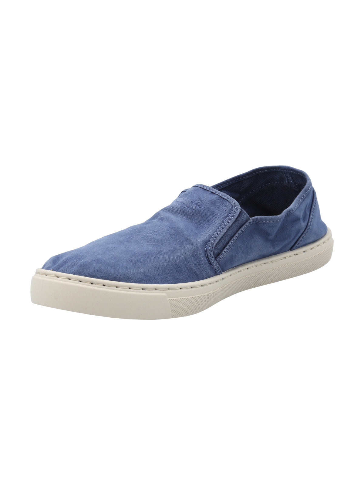 Zapatilla Algodón Orgánico Hombre Kea Azul Rockford