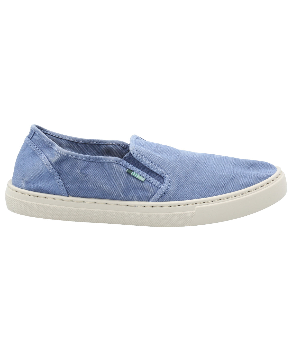 Zapatilla Algodón Orgánico Hombre Kea Celeste Rockford