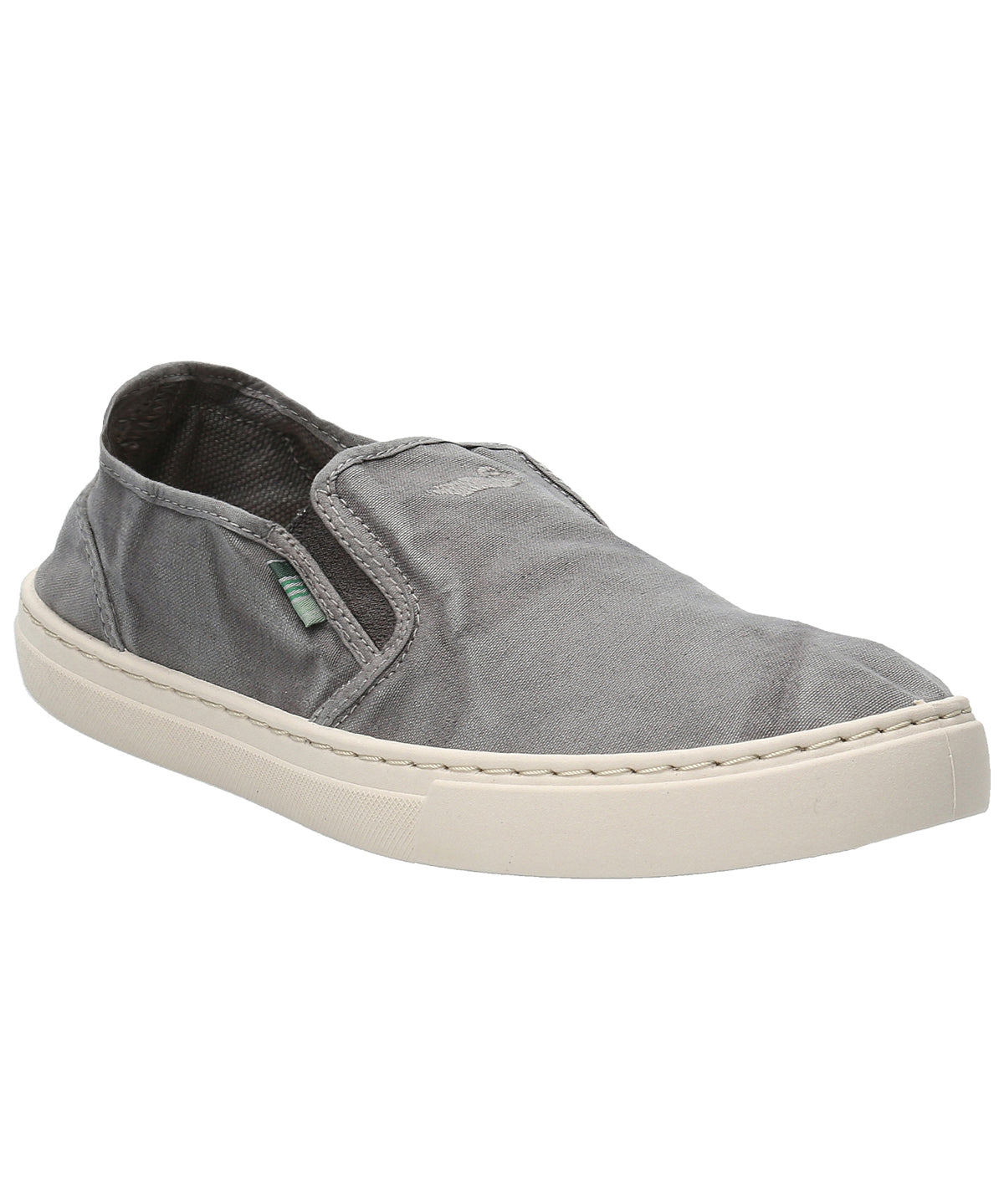 Zapatilla Algodón Orgánico Hombre Kea Gris Oscuro Rockford