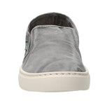 Zapatilla Algodón Orgánico Hombre Kea Gris Oscuro Rockford