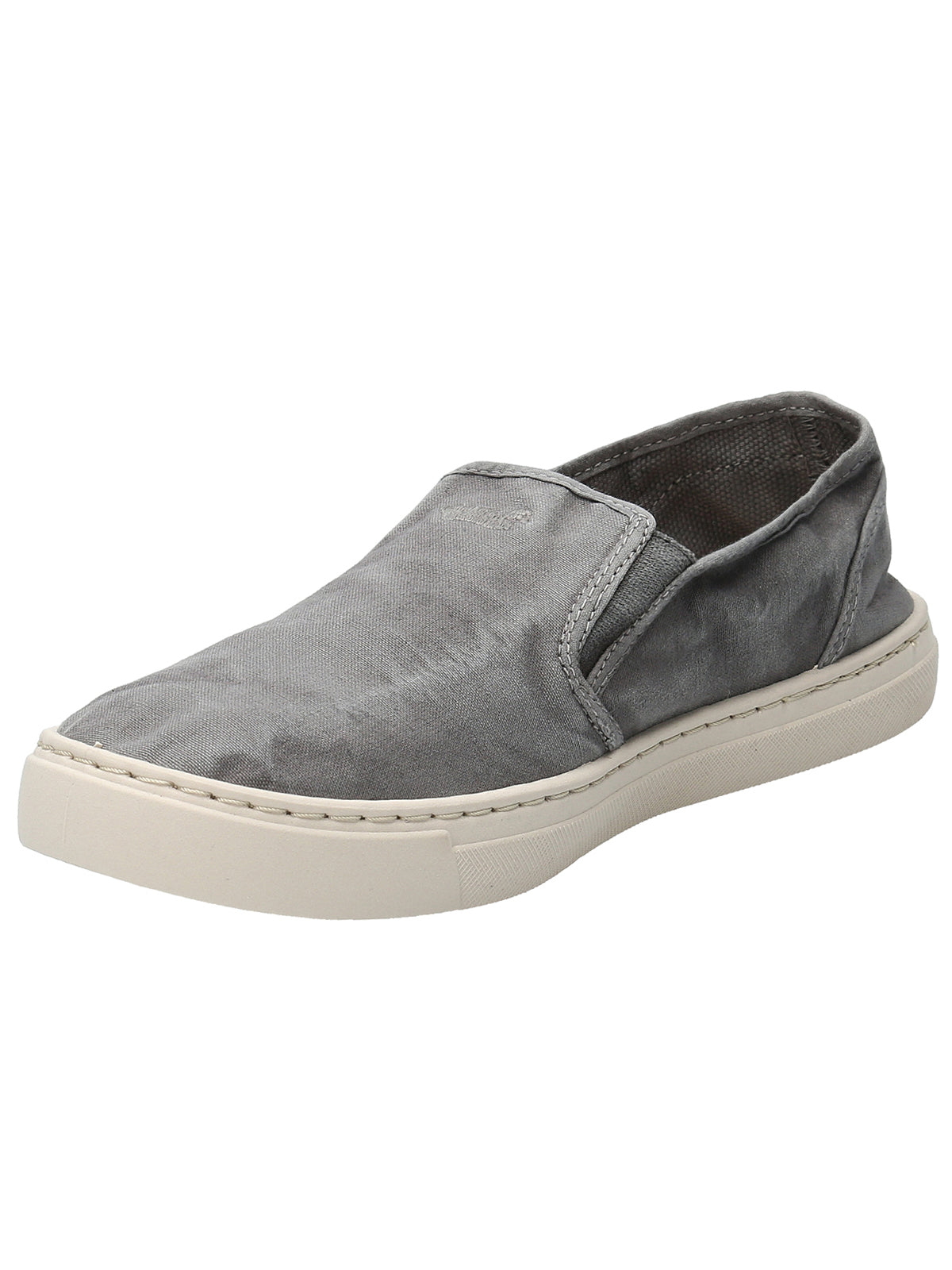 Zapatilla Algodón Orgánico Hombre Kea Gris Oscuro Rockford