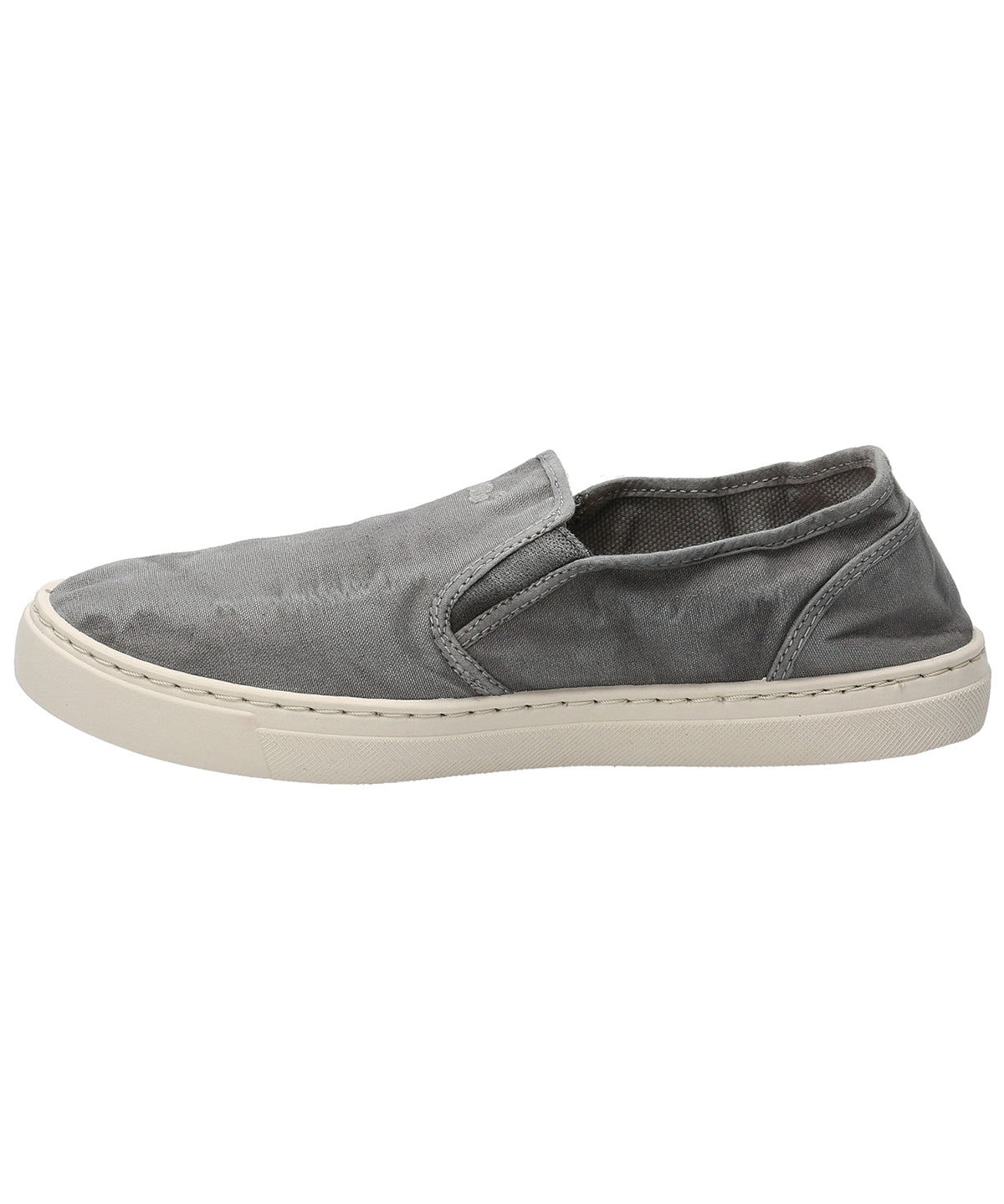 Zapatilla Algodón Orgánico Hombre Kea Gris Oscuro Rockford